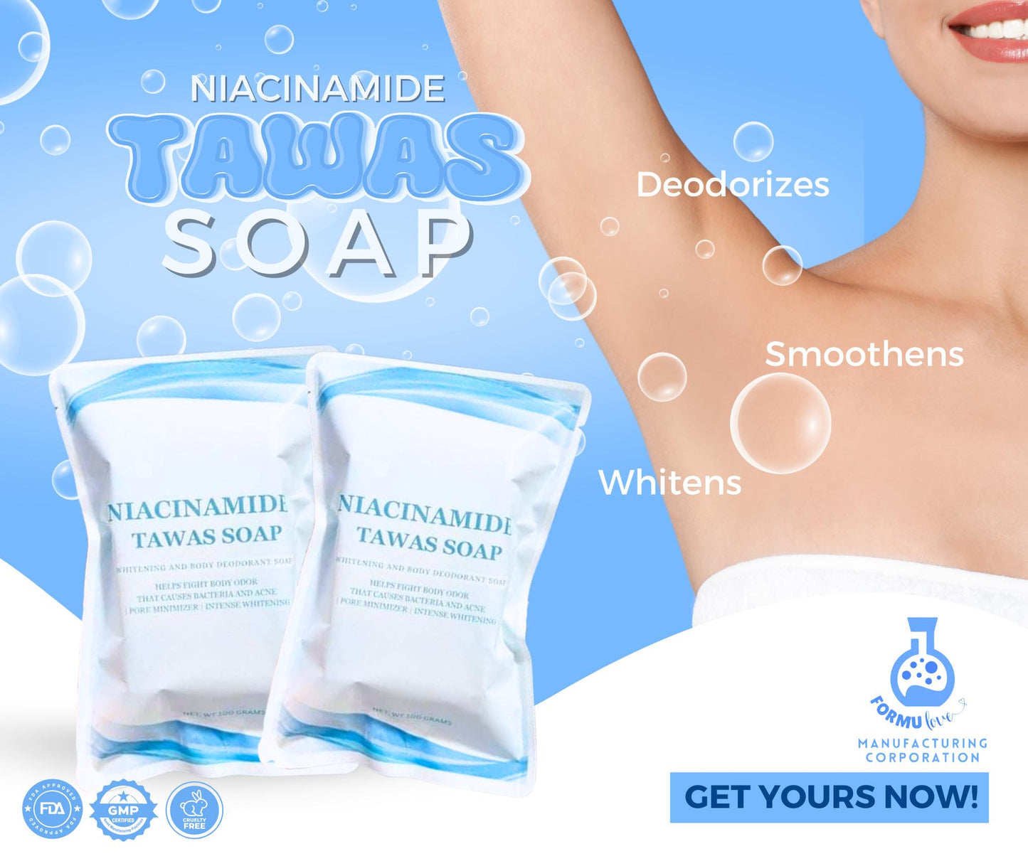 Niacinamide Tawas Soap