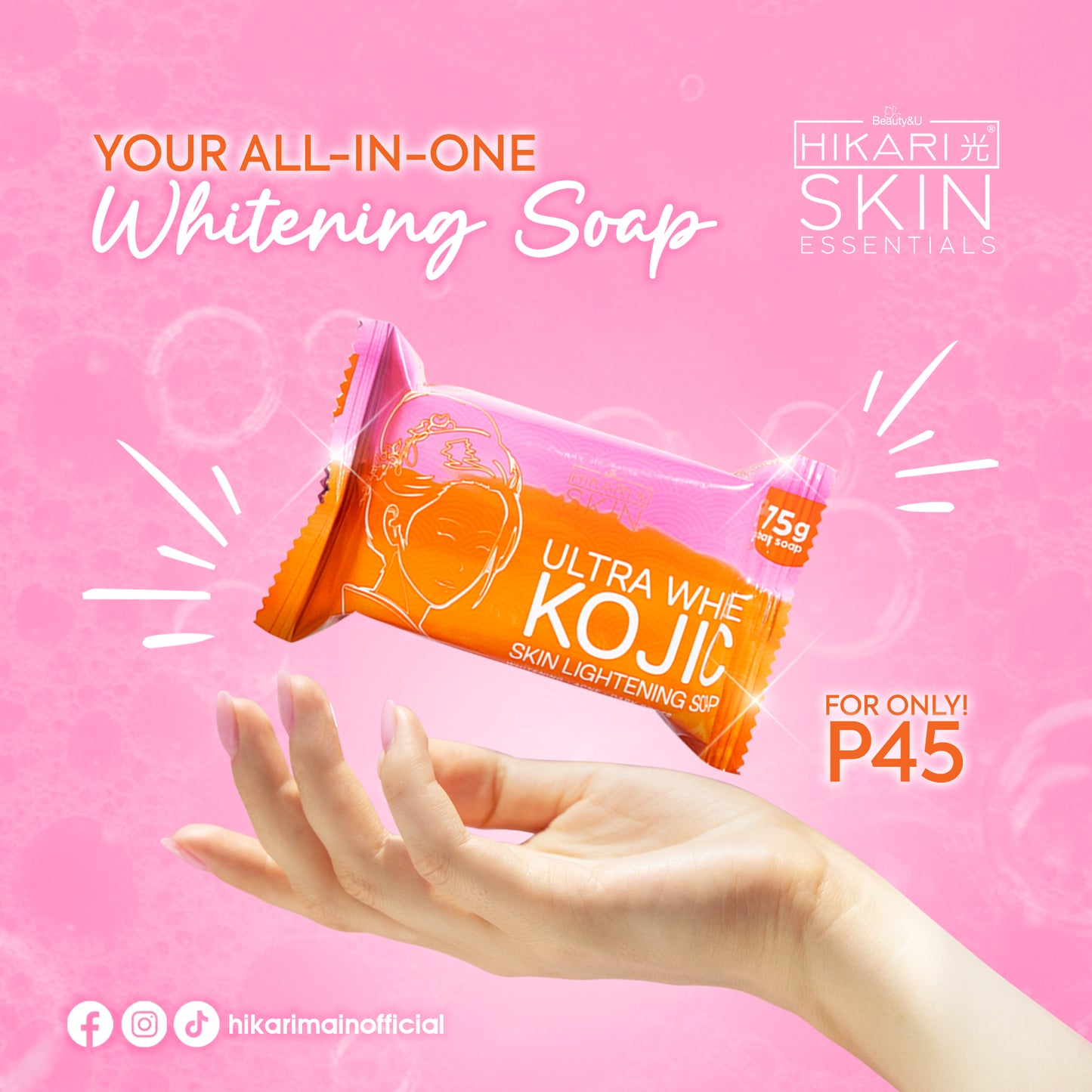 Hikari Ultra White Kojic Skin Lightening Soap