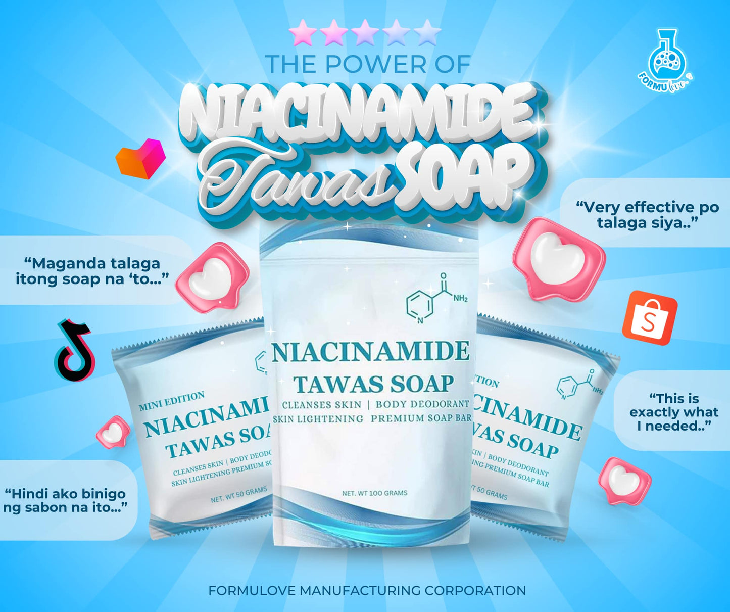 Niacinamide Tawas Soap