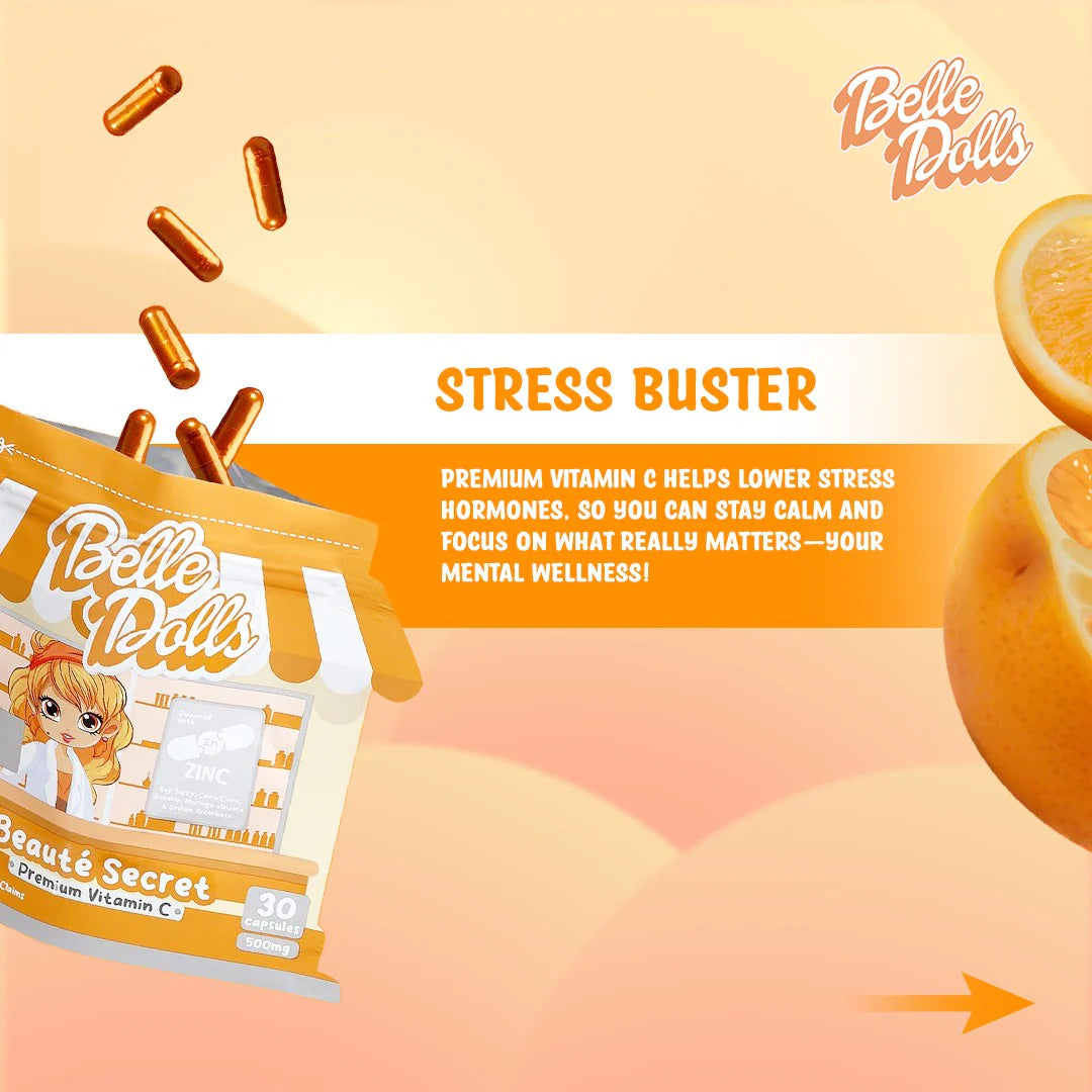 Belle Dolls - Premium Vitamin C 30 Capsules