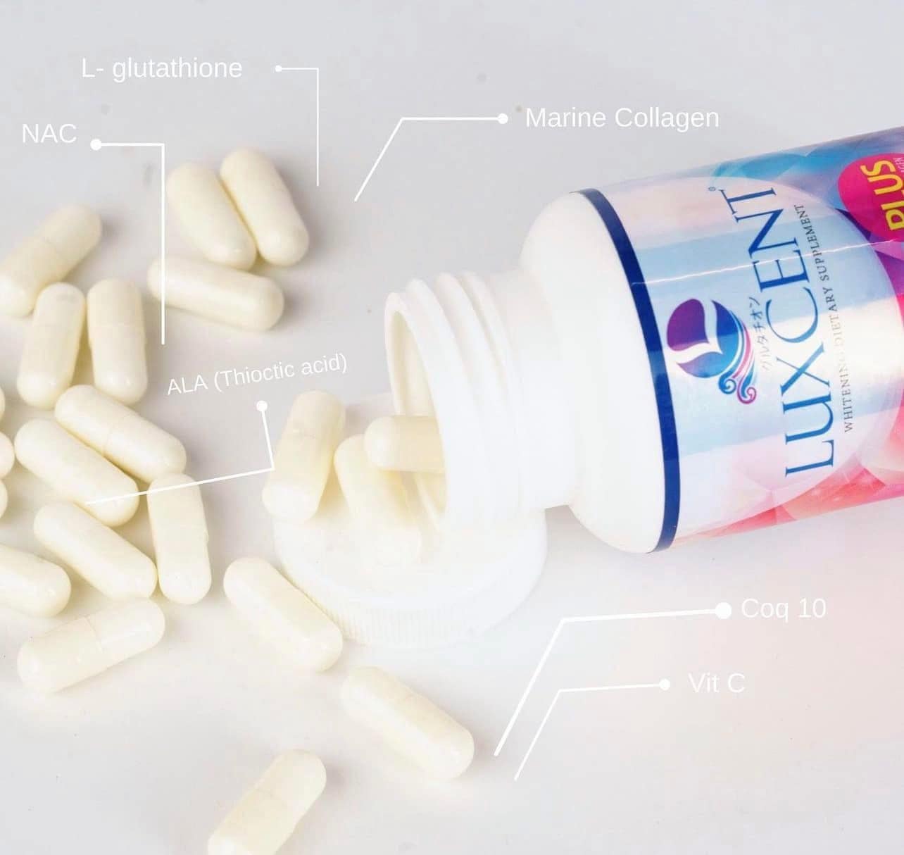 Luxcent Glutathione Premium Japanese Antioxidant