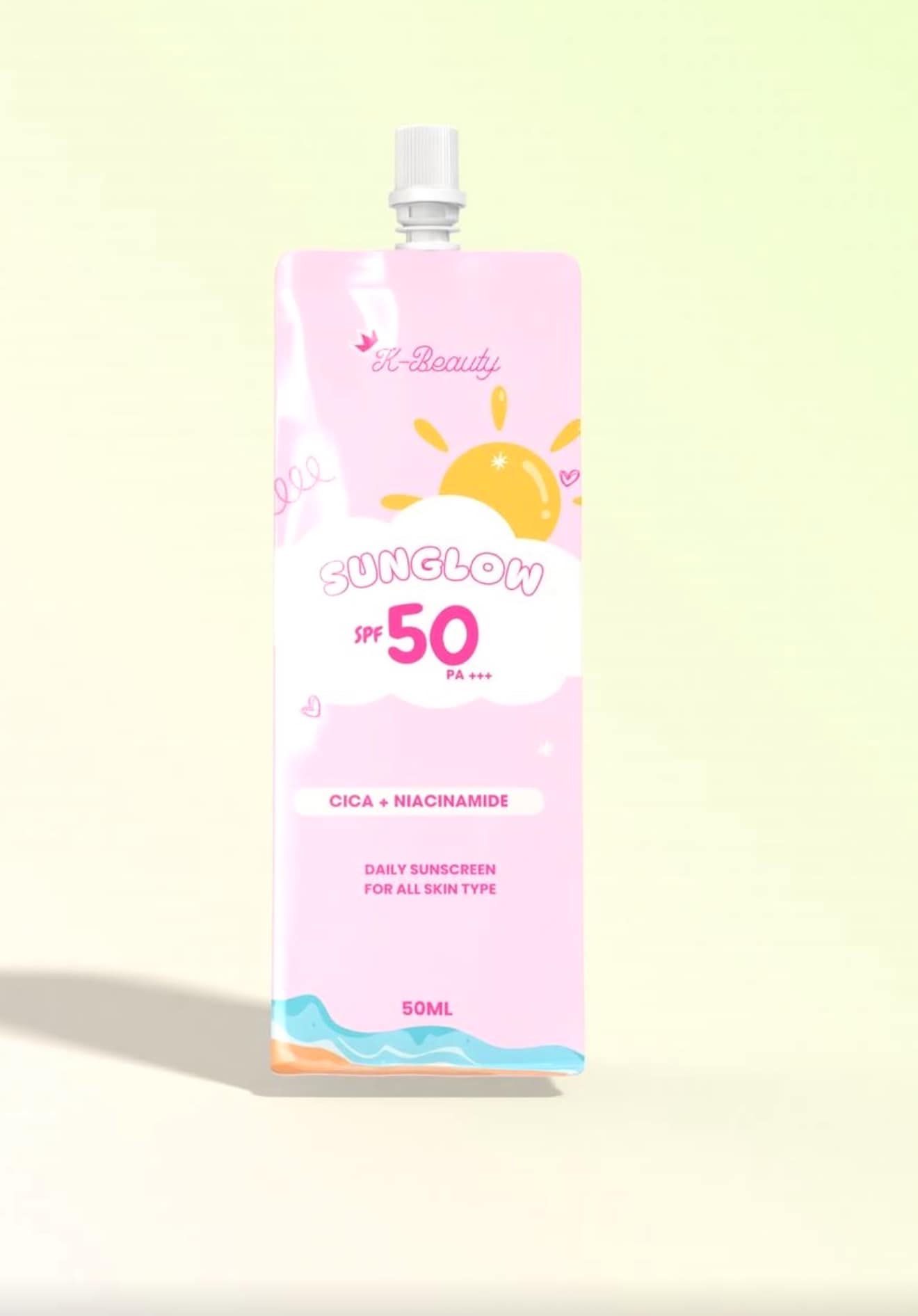 Buy 1 Take 1 • K-Beauty by Meldhen Sunglow Sunscreen SPF 50