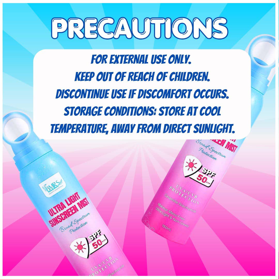 BMRS Ultra Light Sunscreen Mist