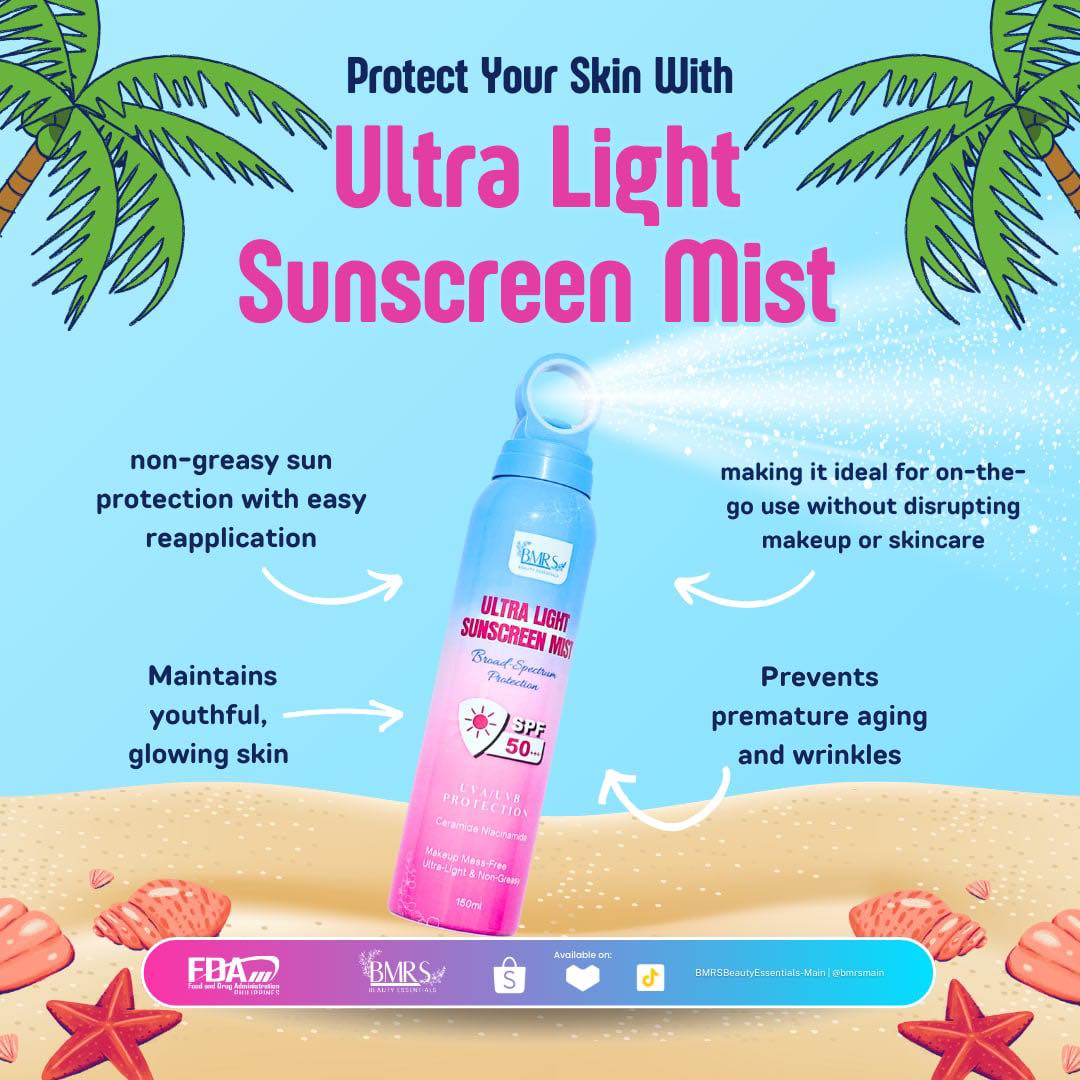 BMRS Ultra Light Sunscreen Mist