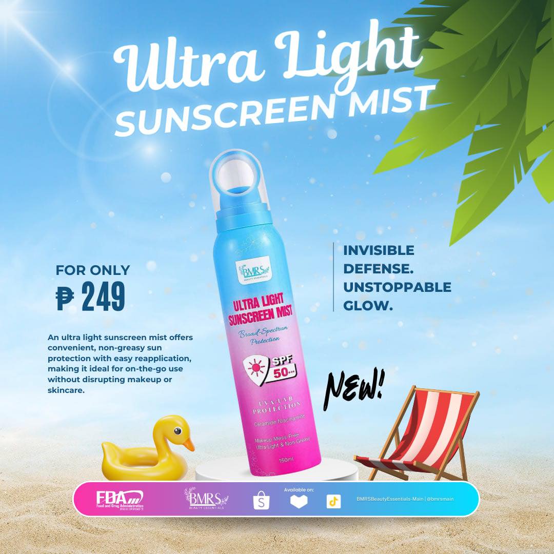 BMRS Ultra Light Sunscreen Mist