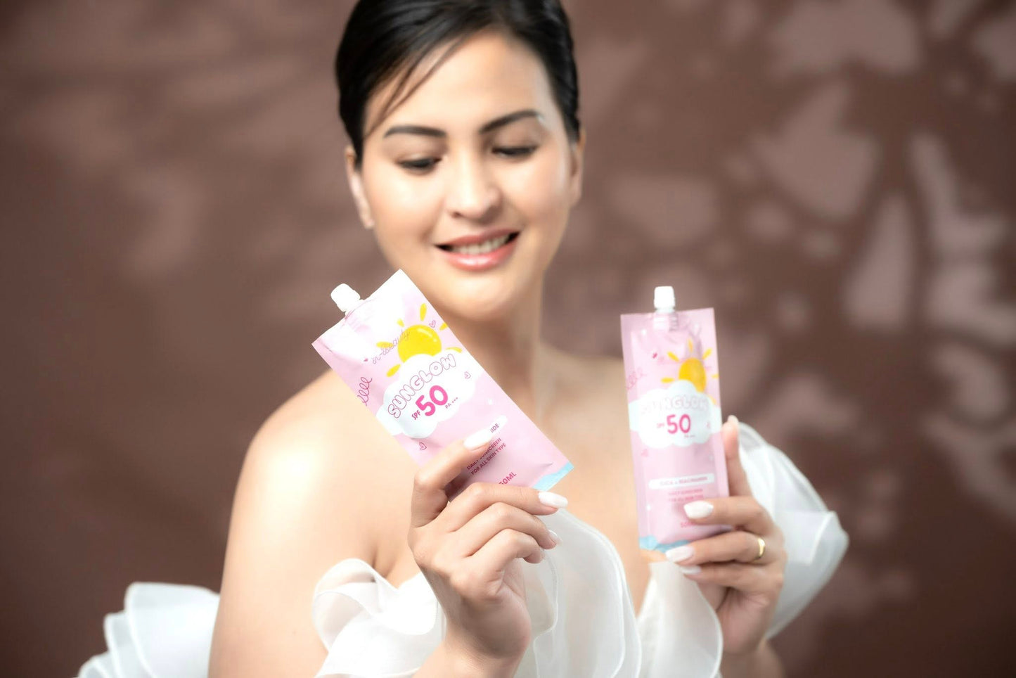 Buy 1 Take 1 • K-Beauty by Meldhen Sunglow Sunscreen SPF 50
