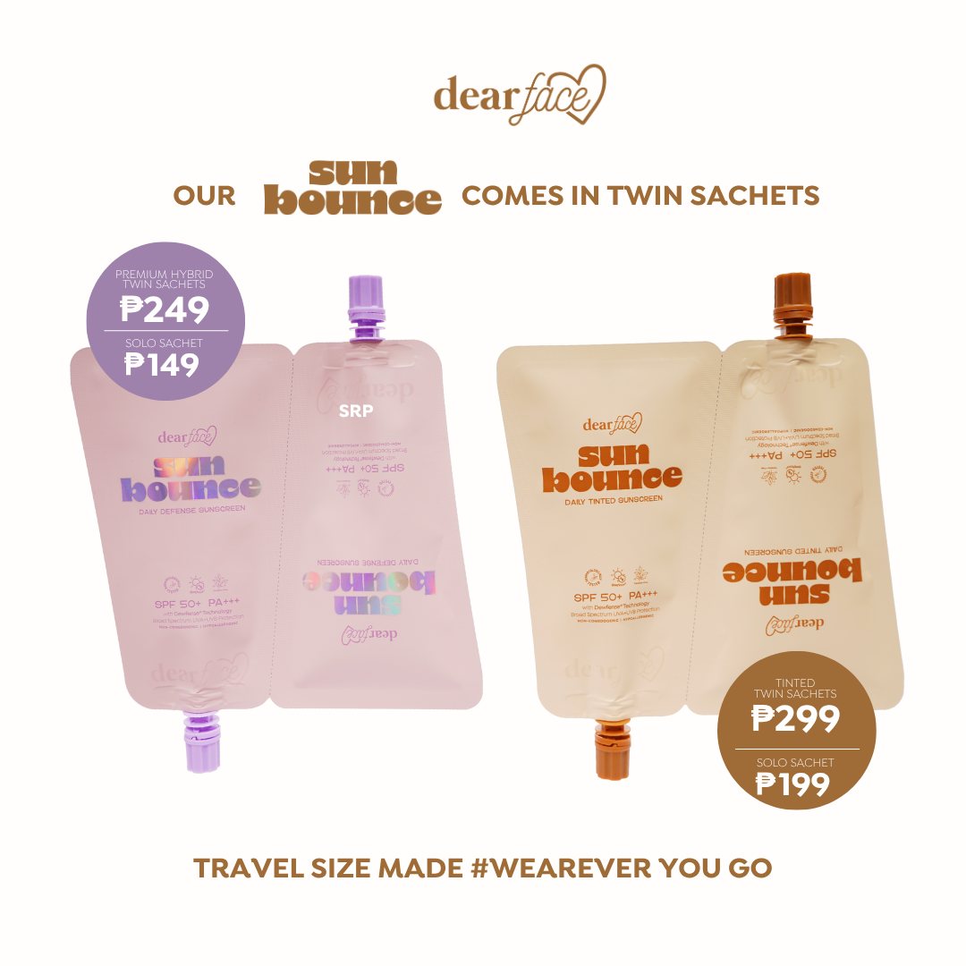 Dear Face Sunbounce Daily Defense & Tinted Sunscreen SPF50+ PA+++