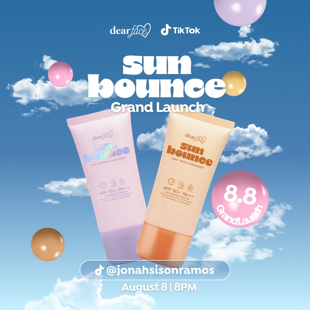Dear Face Sunbounce Daily Defense & Tinted Sunscreen SPF50+ PA+++