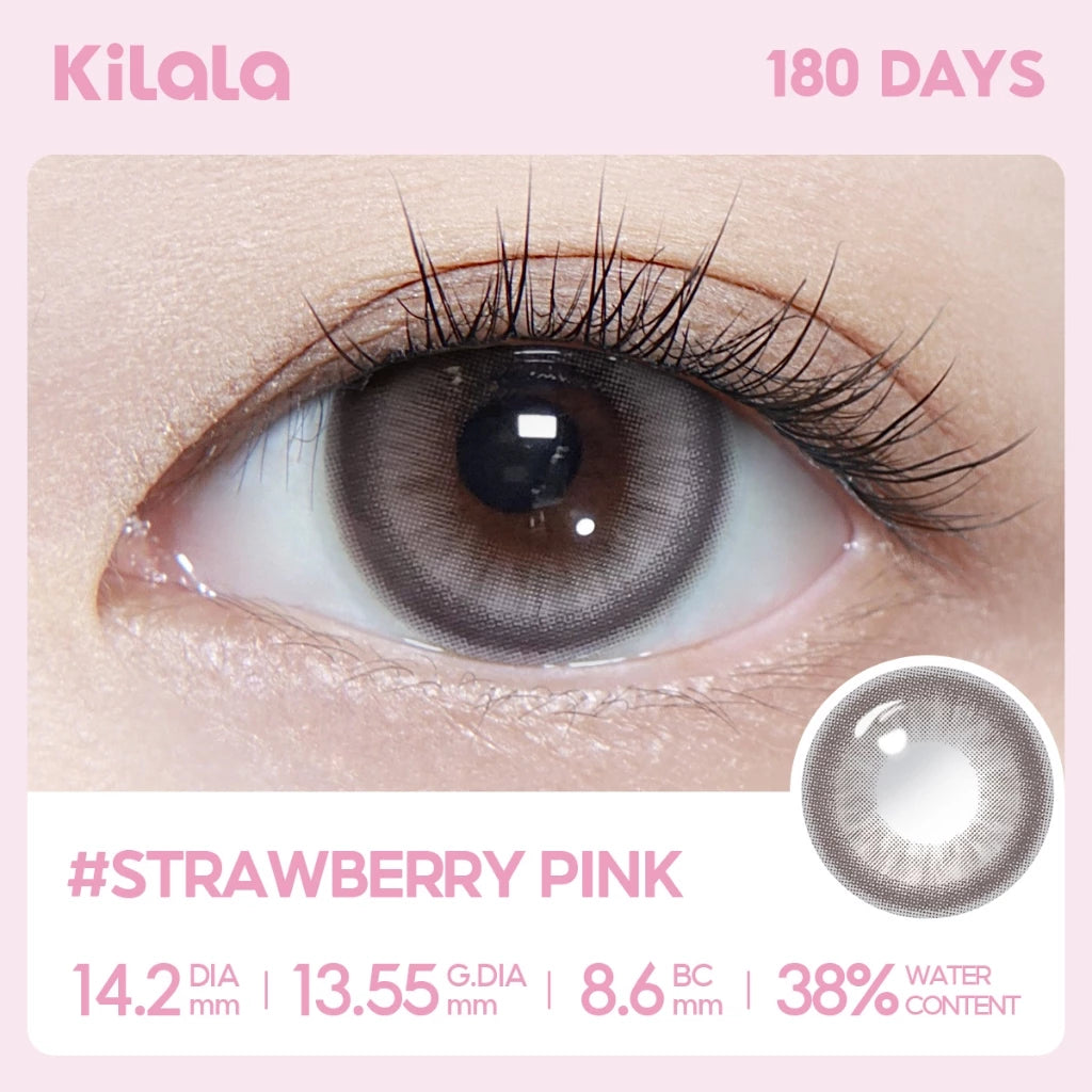 Kilala Contact lens Moist Honey Series 14.2mm Colorful Soft Lense with Graded Doll Eyes