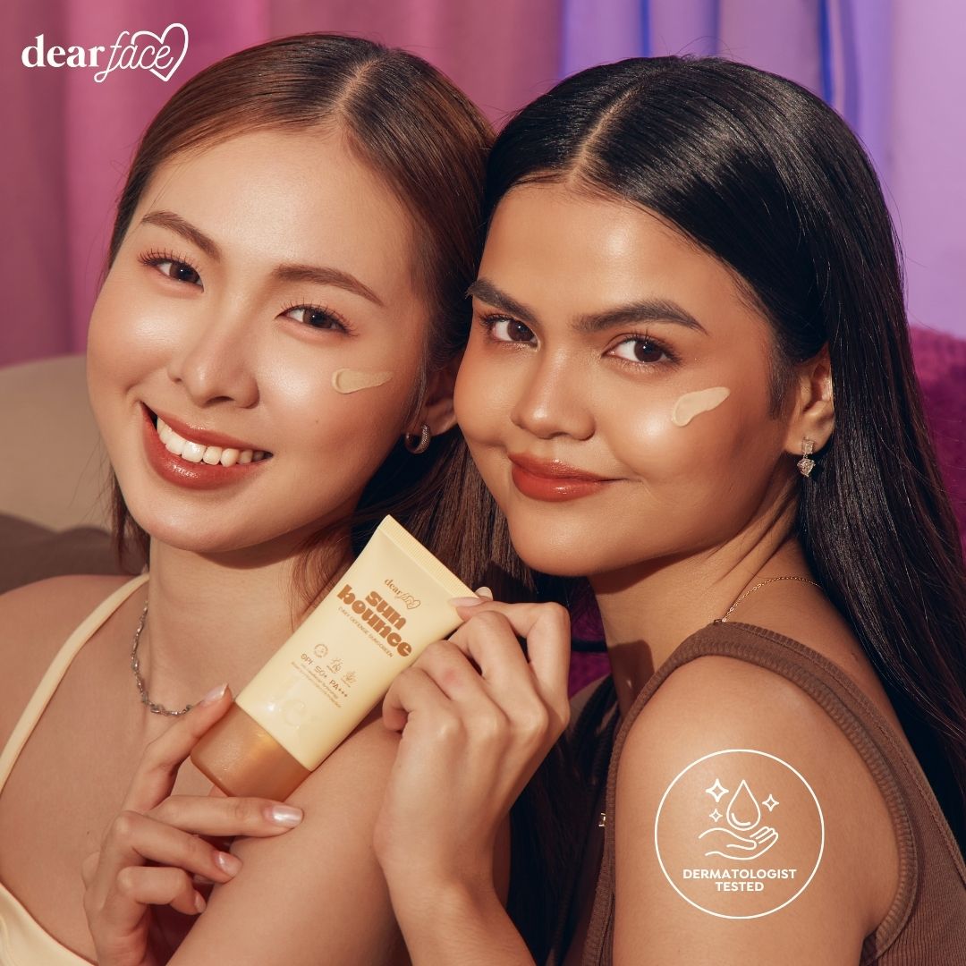 Dear Face Sunbounce Daily Defense & Tinted Sunscreen SPF50+ PA+++