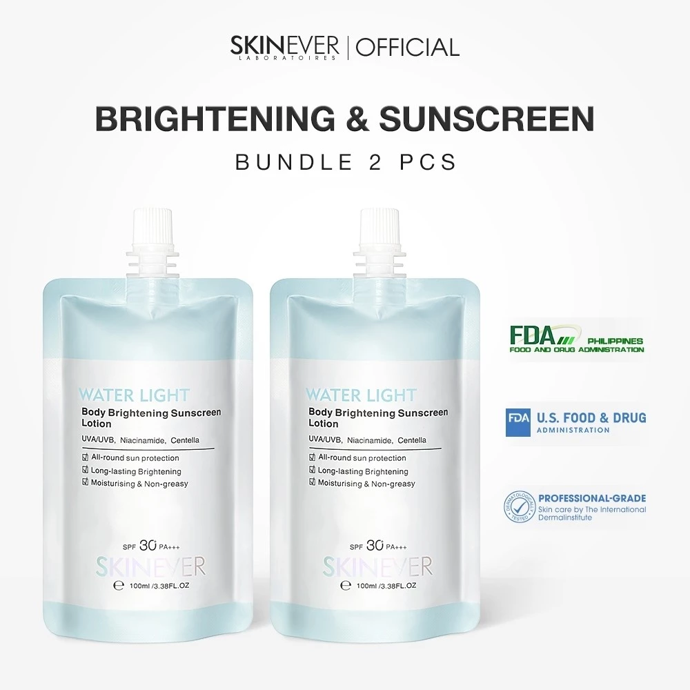 【Buy 1 Take 1】SKINEVER Body Sunscreen Lotion Centella & Niacinamide Brightening Moisturizing