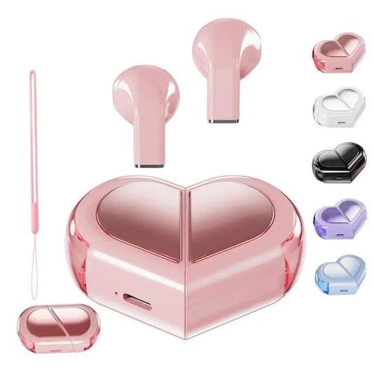 True Love Wireless Bluetooth TWS5.3 Audio Earphones For Android and iPhone, foldable and switchable in two forms, high-definition call without delay, in ear painless wearing Folding Electronic Earbud Charging Microphone Noise Cancelling Device