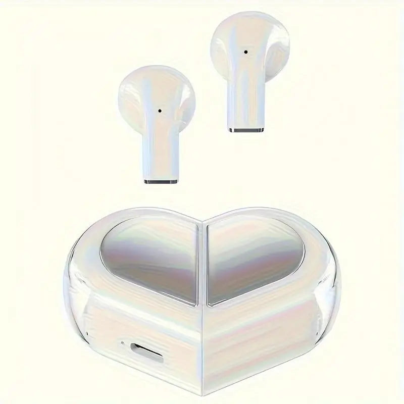 True Love Wireless Bluetooth TWS5.3 Audio Earphones For Android and iPhone, foldable and switchable in two forms, high-definition call without delay, in ear painless wearing Folding Electronic Earbud Charging Microphone Noise Cancelling Device