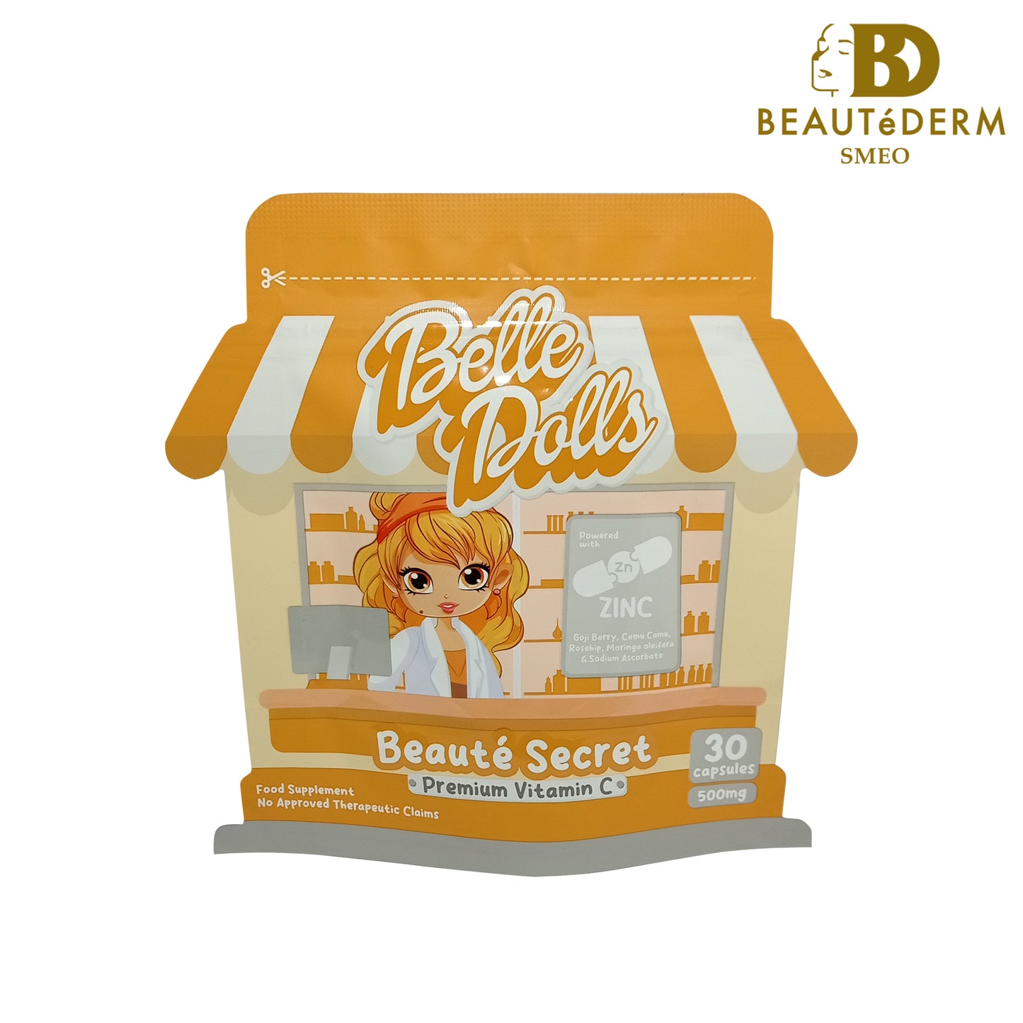Belle Dolls - Premium Vitamin C 30 Capsules