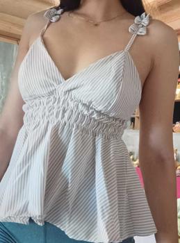 Kaisha Ribbon Top for Women | Baby Doll Top