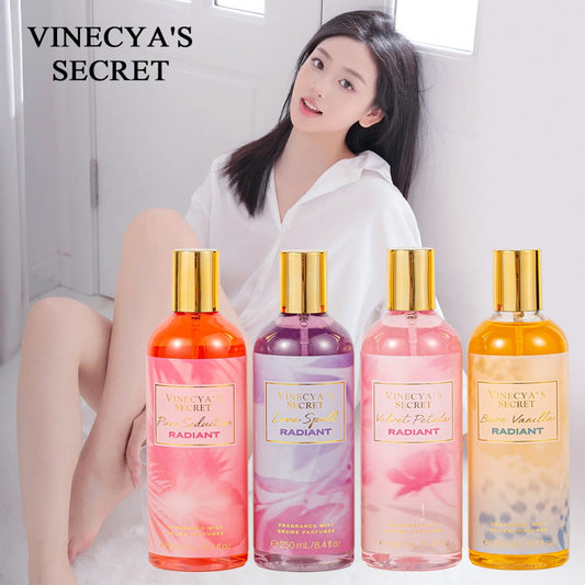 Z18 - Vinecya's Secret Vanilla Lace Perfume Fragrance Mist 250ml