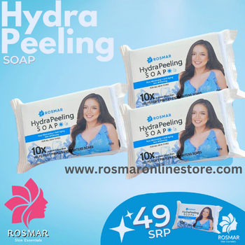 Rosmar Hydra Peeling Soap Pore Minimizing Anti Aging Skin Whitening 150g