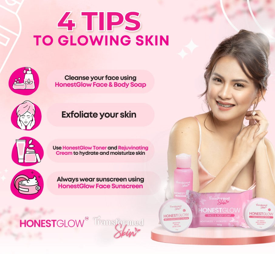 Honest Glow Rejuvenating Facial Set