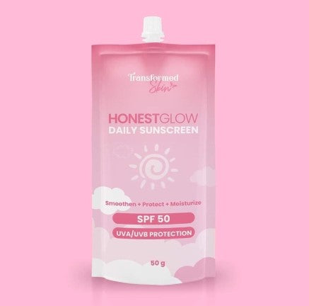 Honest Glow Daily Sunscreen with SPF50