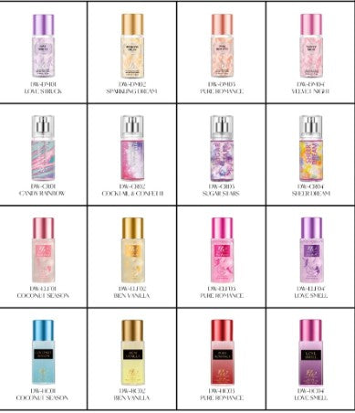 Z17 - DW Perfume Series Long Lasting Fragrance Spray Perfume 88ml