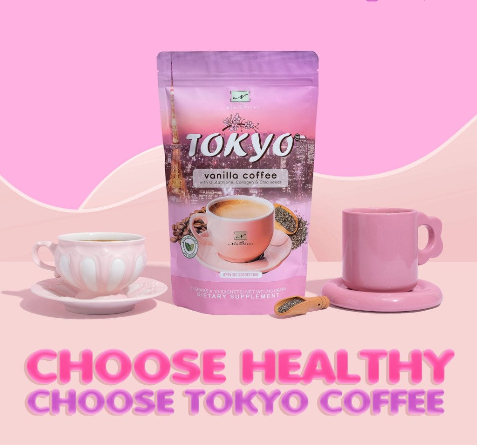 Namiroseus Tokyo Vanilla Coffee with Chia Seeds |  10 sachets