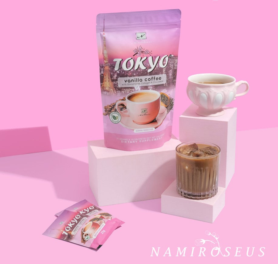 Namiroseus Tokyo Vanilla Coffee with Chia Seeds |  10 sachets