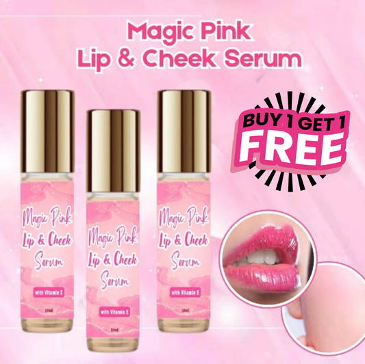 Buy 1 Get 1 Magic Pink Lip Serum Color Changing Serum for lips and cheeks care Magic Lipgloss