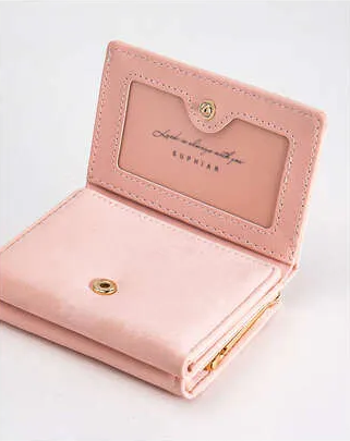 SP5088 Wallet For Woman Coin Purse Leather Korean Fashion Multi-Slot Card Holder Short Wallet
