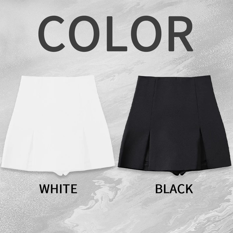 Korean High Waist Skirt Shorts for Women