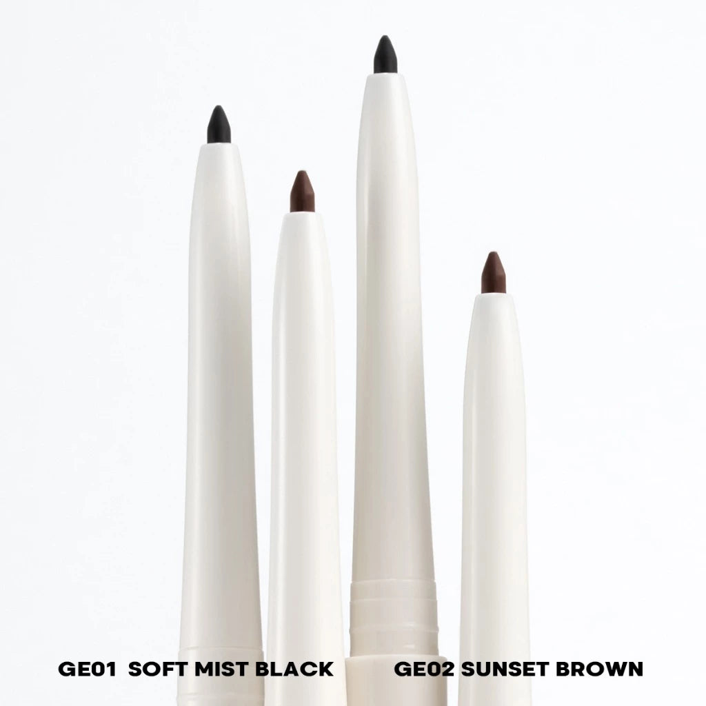JMCY Eyeliner Gel Pencil Slim Long-Lasting Gel Eyeliner Waterproof Smudge-Proof Silky Smooth & Beginner-Friendly