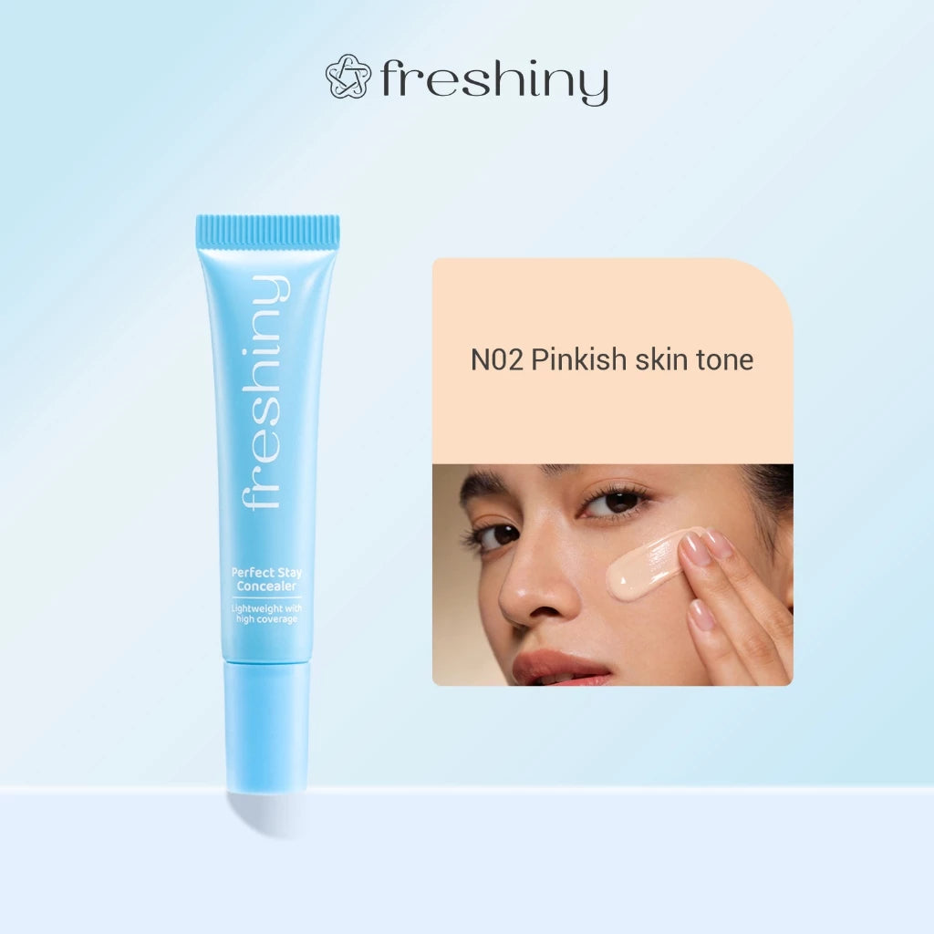 Freshiny Hyaluronic Acid & Vitamin E Concealer 10g - Lightweight and Spreadable Concealer for Face and Body to Correct Redness