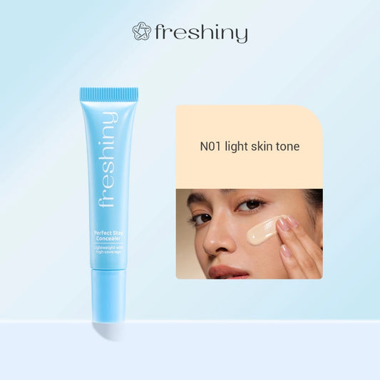 Freshiny Hyaluronic Acid & Vitamin E Concealer 10g - Lightweight and Spreadable Concealer for Face and Body to Correct Redness