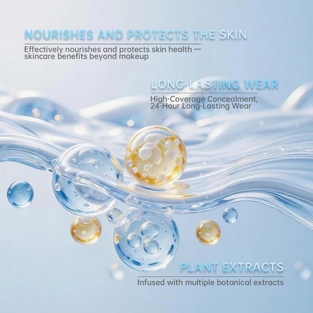Freshiny Hyaluronic Acid & Vitamin E Concealer 10g - Lightweight and Spreadable Concealer for Face and Body to Correct Redness