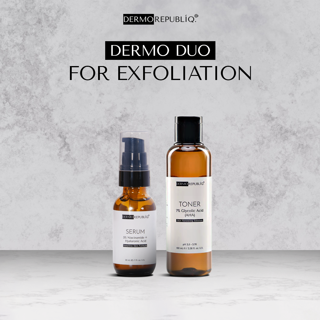 Dermorepubliq Duos - Exfoliation (5% Niacinamide + Glycolic Acid)