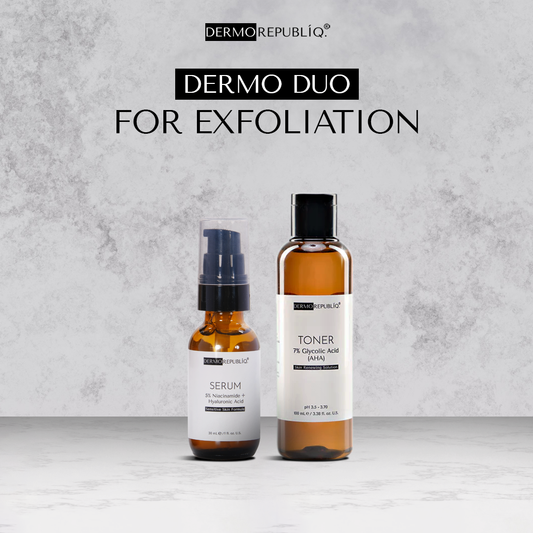 Dermorepubliq Duos - Exfoliation (5% Niacinamide + Glycolic Acid)