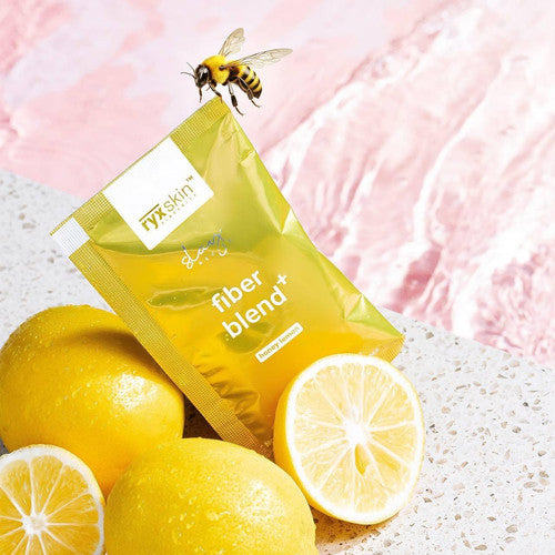 RYXSKIN FIBER BLEND+ HONEY LEMON POWDERED JUICE MIX