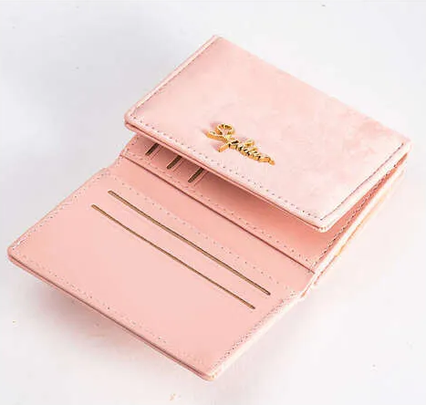 SP5088 Wallet For Woman Coin Purse Leather Korean Fashion Multi-Slot Card Holder Short Wallet