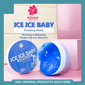 Rosmar Ice Ice Baby Sleeping Mask with Cooling Effect Pimple Remover