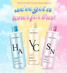 TEN TWENTY VITAMIN C, HYALURONIC ACID, SAKURA NIACINAMIDE TONER SKIN REPAIR 500ML