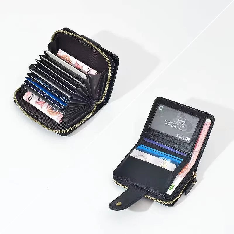 Korean Fashion Wallet For Woman Card Holder Bifold Short