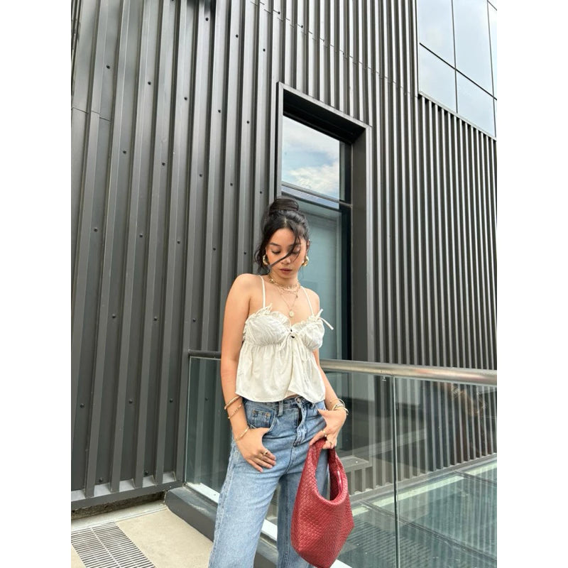 MARIA Strappy Linen • Trendsphclothing