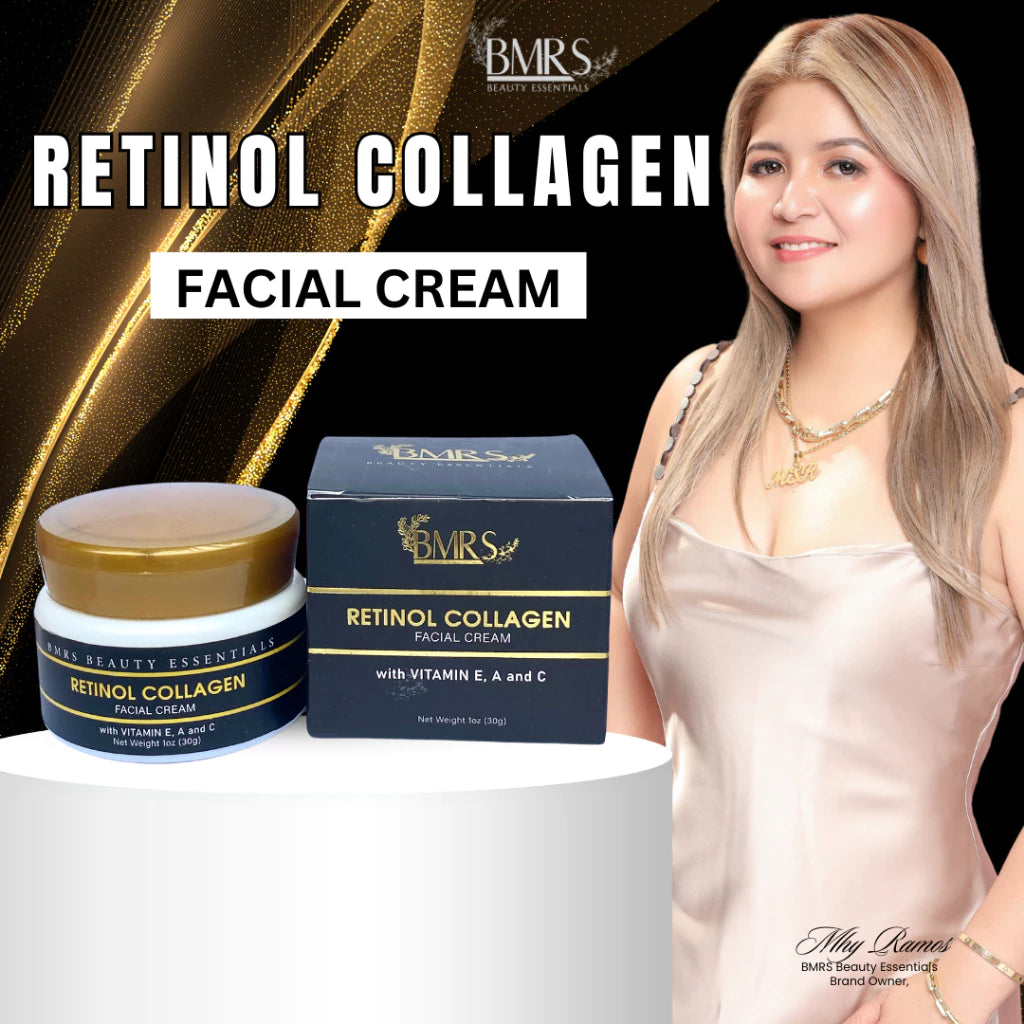 BMRS Original Retinol Collagen Facial Cream Anti Aging Whitening Reduce Wrinkles Fade Freckles