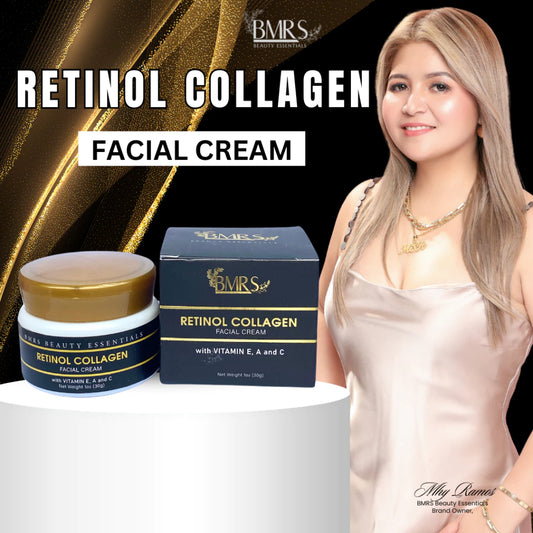 BMRS Original Retinol Collagen Facial Cream Anti Aging Whitening Reduce Wrinkles Fade Freckles