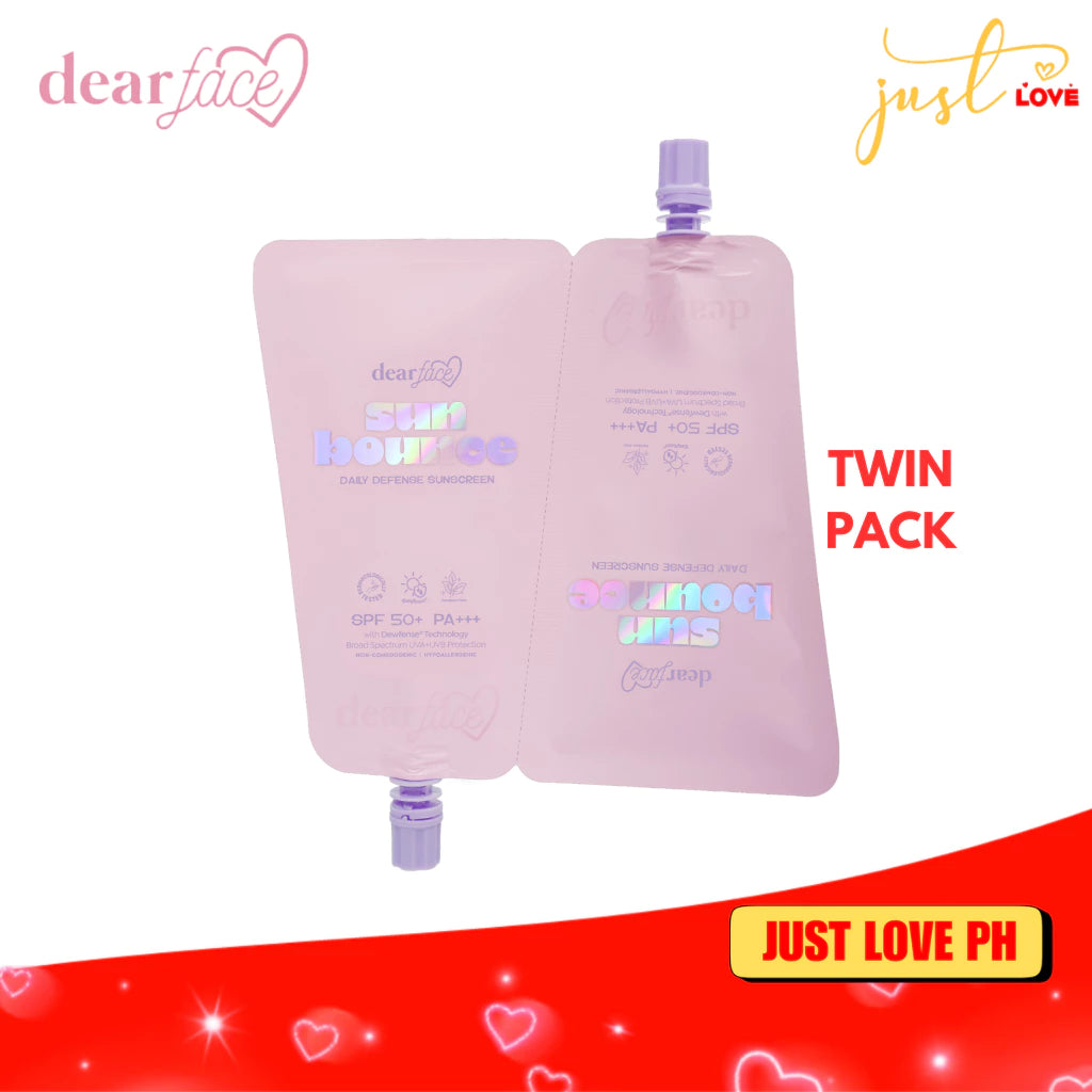 Dear Face Sunbounce Daily Defense & Tinted Sunscreen SPF50+ PA+++