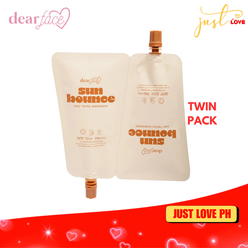 Dear Face Sunbounce Daily Defense & Tinted Sunscreen SPF50+ PA+++
