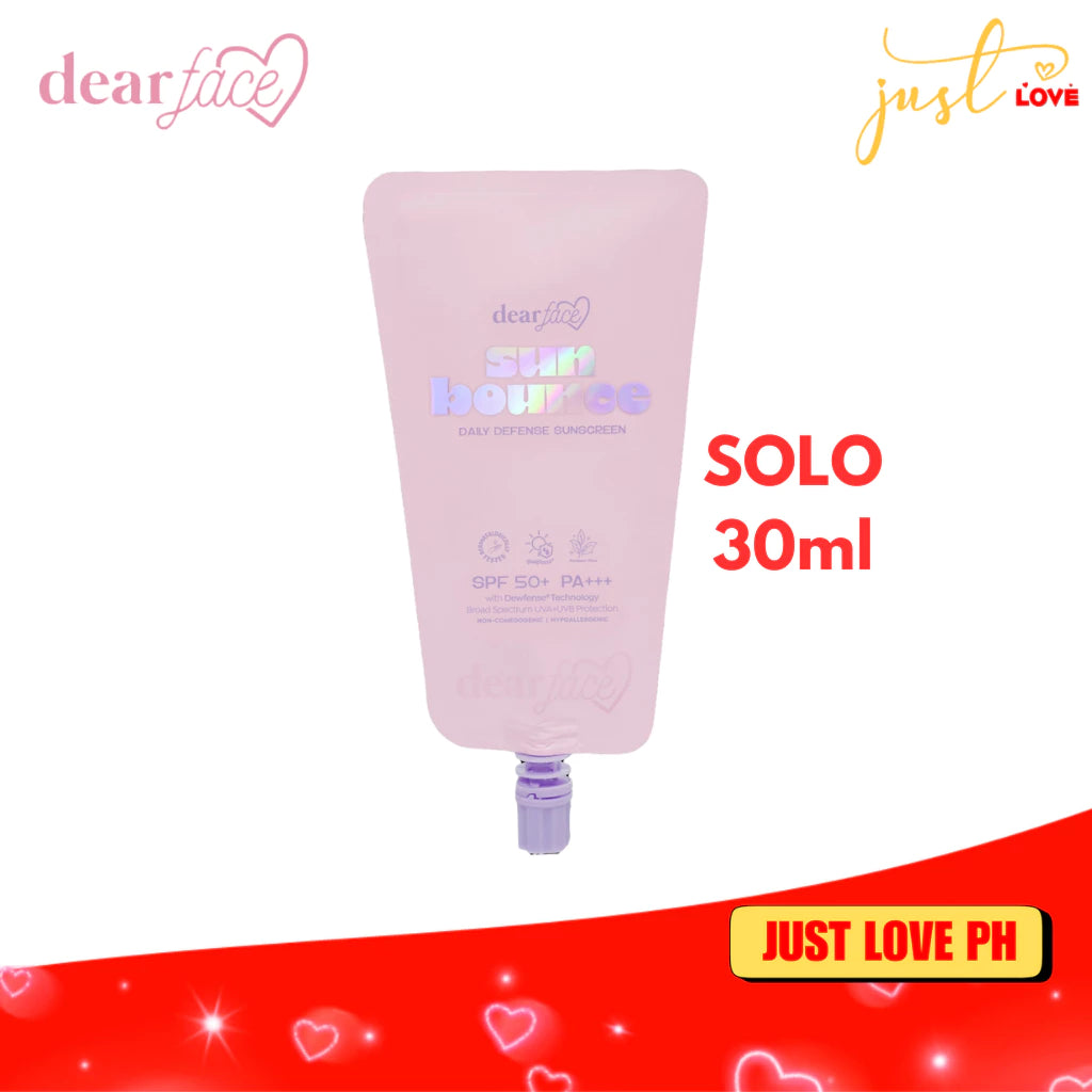 Dear Face Sunbounce Daily Defense & Tinted Sunscreen SPF50+ PA+++