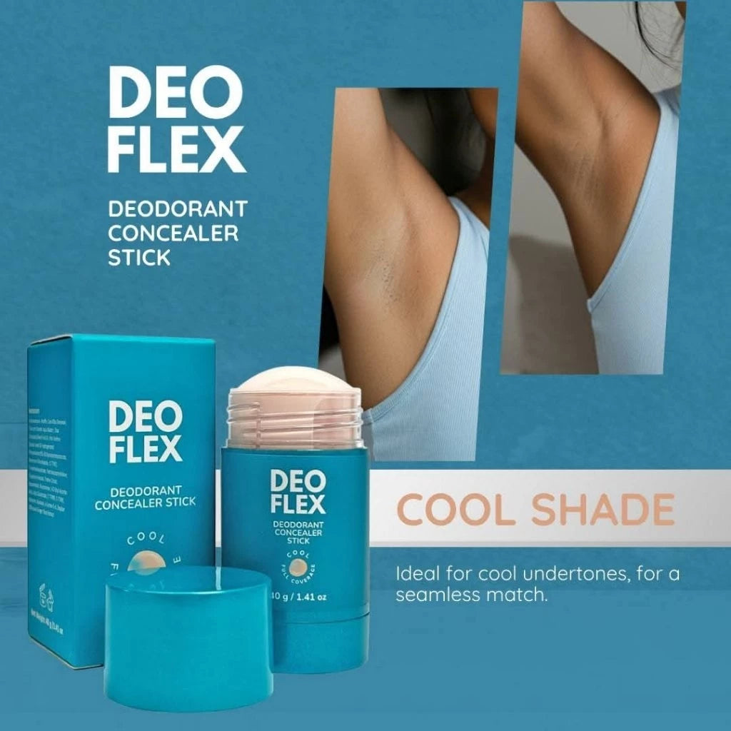 Deoflex Deodorant Concealer Stick by Mixtrue Beauty Controls Body Odor Instant Flawless Underarm