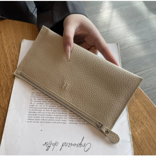 Women's Leather Wallet - Long - New - Slim Design - Hot Sale - Small And Elegant Clutch