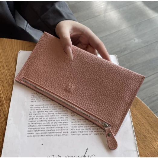 Women's Leather Wallet - Long - New - Slim Design - Hot Sale - Small And Elegant Clutch