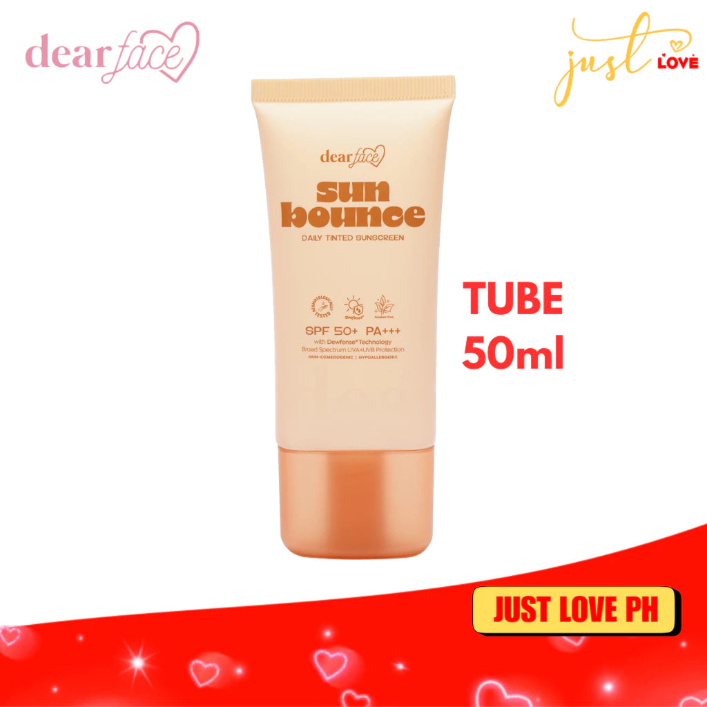 Dear Face Sunbounce Daily Defense & Tinted Sunscreen SPF50+ PA+++